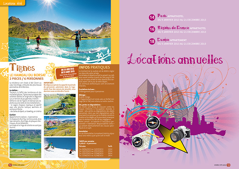 Double pages intèrieures du catalogue du CE de la SMC 2013 Double pages intèrieures du catalogue du CE de la SMC 2013